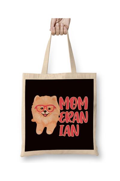 Baskı Dükkanı Momermanski Pomeranac Mama Pommi Pom Nemački Spic Štene Kućni l...