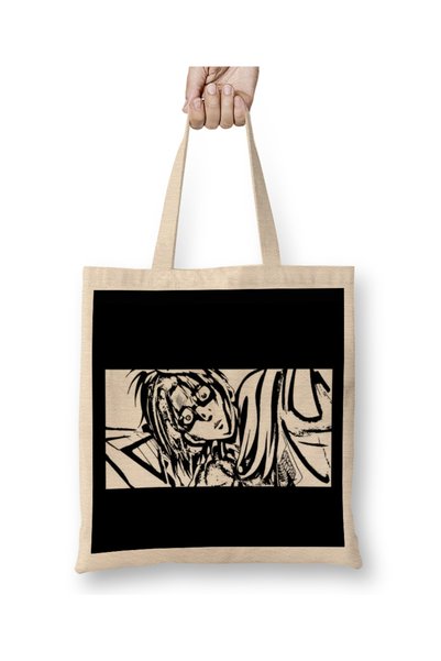 Baskı Dükkanı Attack On Titan Hange Skica Tkanina Torba Duga Sa ručkom