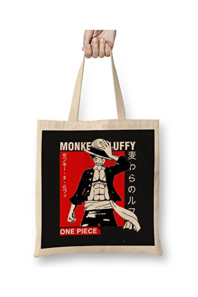 Baskı Dükkanı One Piece Luffy 07 Tkanina Torba Duga Sa ručkom