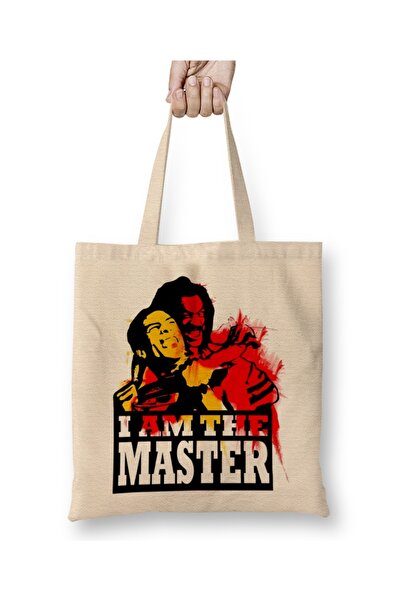 Baskı Dükkanı حقيبة قماش شو نوف بيد طويلة