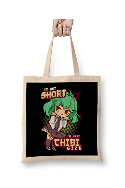 Baskı Dükkanı Nisam niski, samo sam u chibi veličini, slatka anime devojka, o...