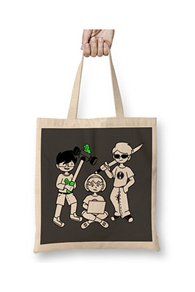 Baskı Dükkanı Akt 2 Gang Homestuck Bezel Torba Dugačak Sa ručkom