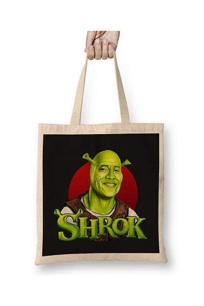 Baskı Dükkanı Shrek Retold υφασμάτινη τσάντα με μακριά λαβή