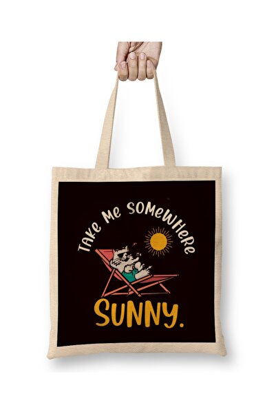 Baskı Dükkanı Odvedi me negde Plaža Sunčan odmor Letnje putovanje Zalazak sun...
