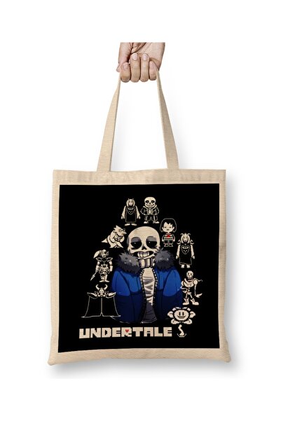 Baskı Dükkanı Undertale Prijatelji Toby Fox Tkanina Torba Duga Sa ručkom