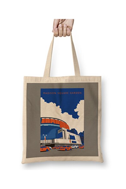 Baskı Dükkanı Madison Square Garden tkanina Torba dugačka Sa ručkom