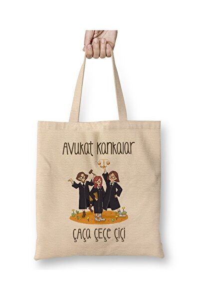 Baskı Dükkanı Advokat advokatu, pravni ološ, ološ, ološ, tkanina Torba duga S...