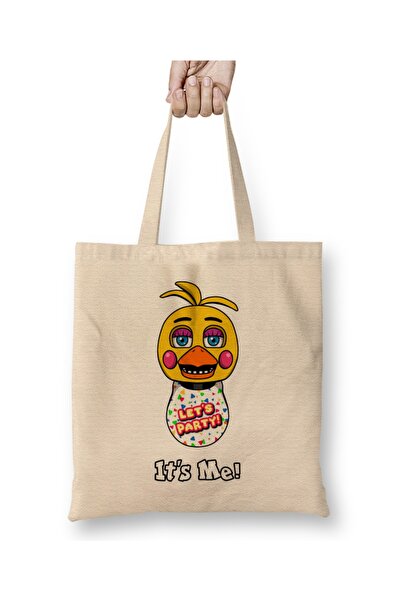 Baskı Dükkanı Pet noći kod Fredija Folija kod Fredijevog platna Torba Dugačko...