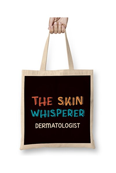 Baskı Dükkanı Šaptač kože Dermatolog Dermatologija Lekar za kožu Tkanina Torb...