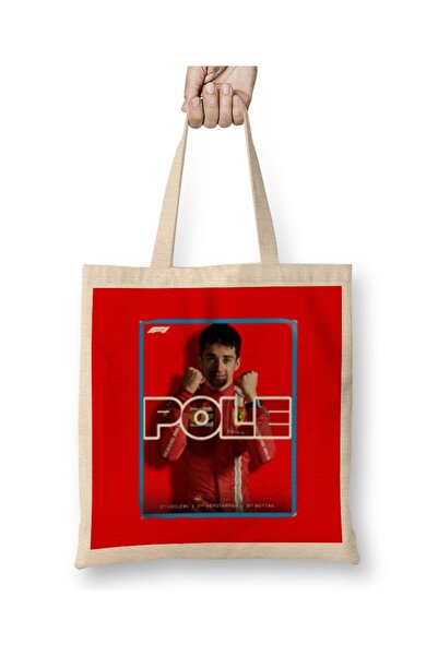 Baskı Dükkanı Monako GP LECLERC SE SUDARA, ALI ZAUZIMA POLO POLO! No Torba Du...
