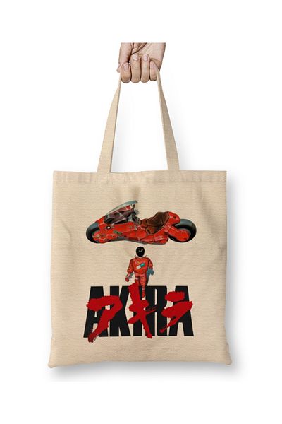 Baskı Dükkanı Geantă din pânză Anime Akira 01 Mâner lung
