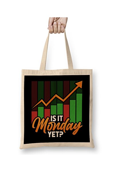 Baskı Dükkanı Da li je već ponedeljak? Smiješna majica za investiranje na ber...