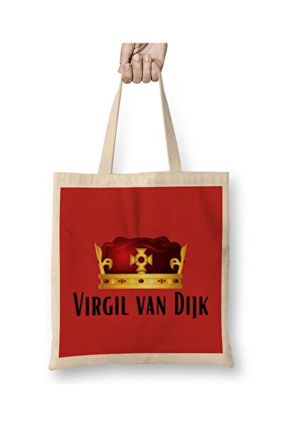 Baskı Dükkanı Virgil van Dijk Bezel Torba Dugačak Sa ručkom