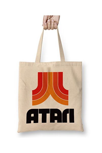 Baskı Dükkanı Atari logo tkanina Torba dugačka Sa ručkom