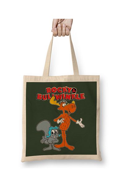 Baskı Dükkanı Rocker Dad My Dad Rocks υφασμάτινη τσάντα με μακριά λαβή