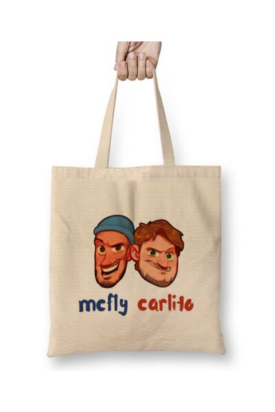 Baskı Dükkanı Mcfly Carlito tkanina Torba dugačka Sa ručkom