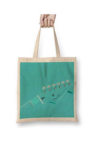 Baskı Dükkanı Teal Fender krpa za gitaru Torba dugačka Sa ručkom