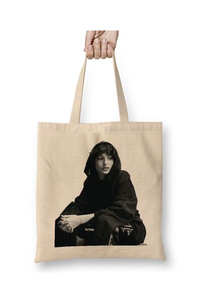 Baskı Dükkanı Finn Wolfhard 02 Tkanina Torba Duga Sa ručkom