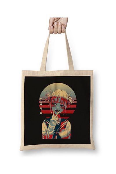 Baskı Dükkanı Geantă din pânză Toga My Hero Academia cu mâner lung