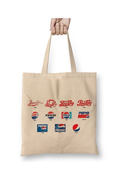 Baskı Dükkanı Pepsi logo 07 tkanina Torba duga Sa ručkom