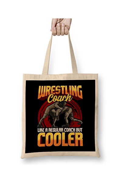 Baskı Dükkanı Тренер з боротьби, як звичайний тренер, але крутіший Bez Çanta ...