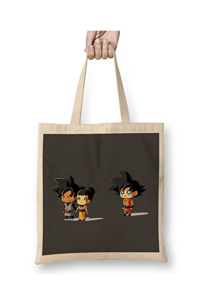 Baskı Dükkanı Dragon Ball Z The Bad Boy Phas Cloth Torba Long Sa ručkom