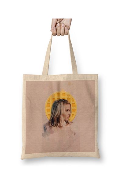 Baskı Dükkanı Eleven Stranger Things 01 υφασμάτινη τσάντα με μακριά λαβή