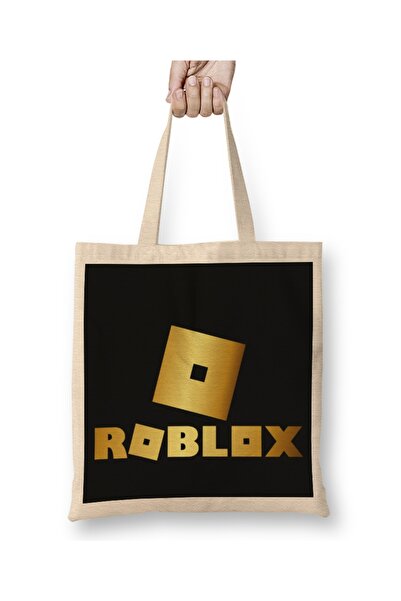 Baskı Dükkanı Roblox zlatna tkanina Torba duga Sa ručkom