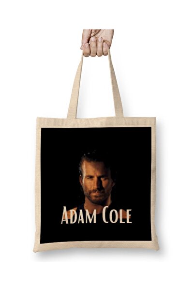 Baskı Dükkanı Adam Cole tkanina Torba dugačka Sa ručkom