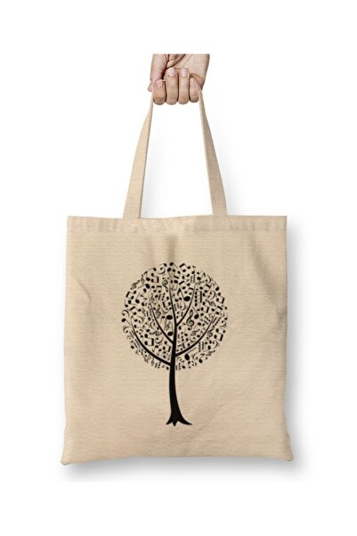 Baskı Dükkanı Muzika Muzika Tkanina Torba Duga Sa ručkom