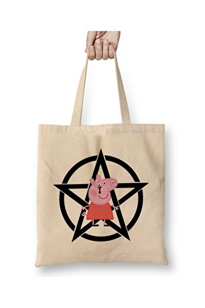 Baskı Dükkanı Peppa Cry pelena Torba duga Sa ručkom