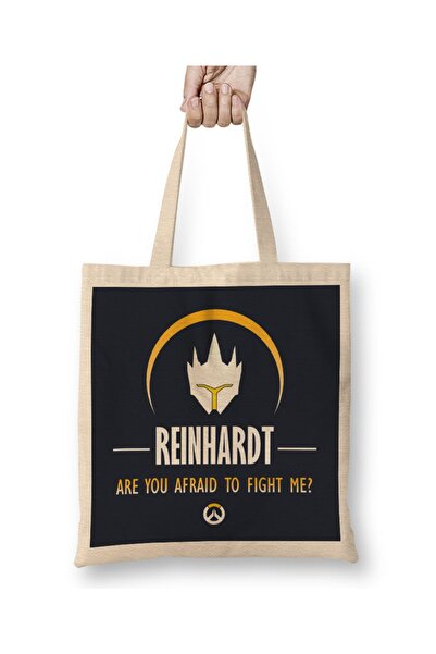 Baskı Dükkanı Reinhardt, da li se plašiš da se boriš sa mnom? Overwatch tkani...