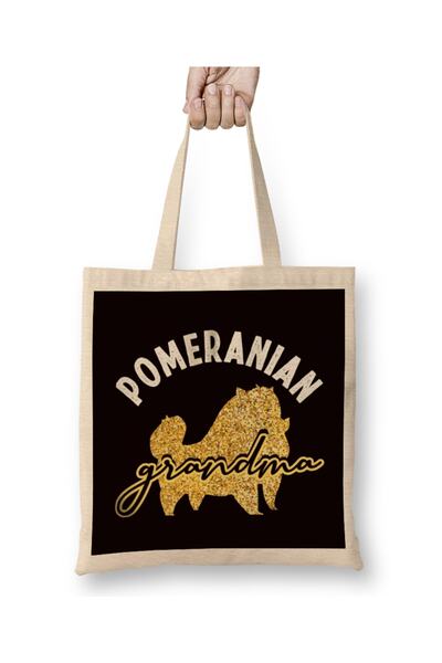 Baskı Dükkanı Pomeranac Baka Pommy Pom Nemački Spic Štene Krpa za Šape Kućnog...
