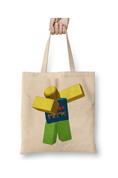 Baskı Dükkanı Roblox Dab krpa Torba duga Sa ručkom