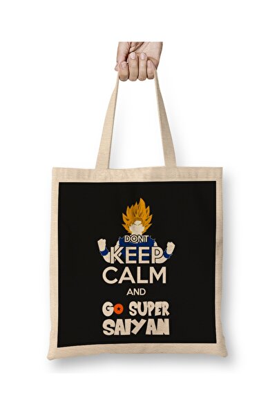 Baskı Dükkanı Dragon Ball Z Go Super Saiyan odeća Torba duga Sa ručkom