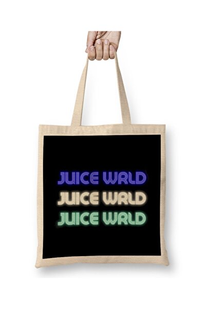 Baskı Dükkanı Juice Wrld 999 Merch Art Cloth Torba Dugačka Sa ručkom
