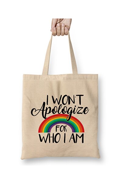 Baskı Dükkanı Хто я Без - Сумка з довгою ручкою