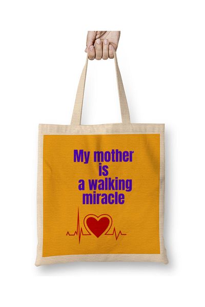 Baskı Dükkanı Mother Quotes Η μητέρα μου είναι μια τσάντα με μακριά λαβή