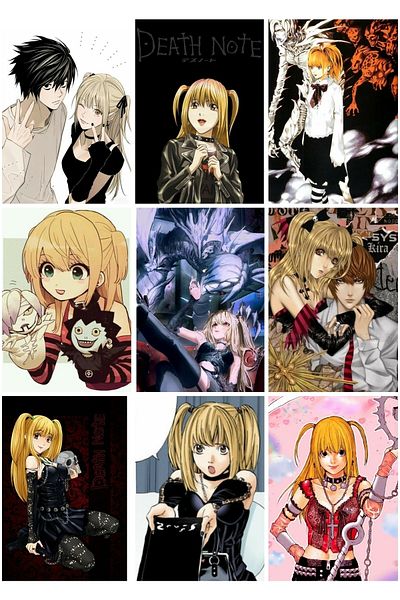 owl bag Death Note - Misa Amane Σετ 2 φωτοκαρτών αριθμός 9