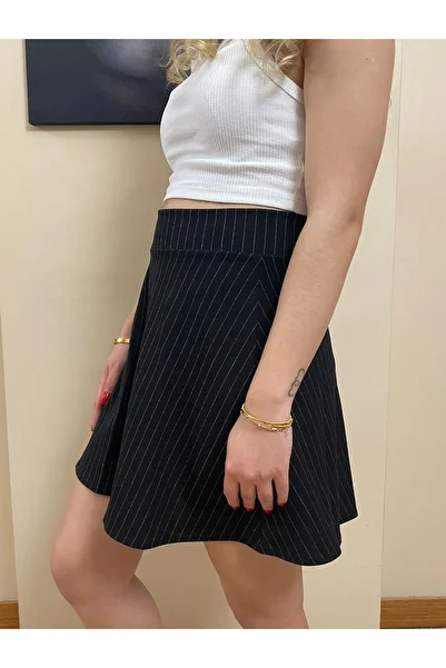SUHIS Women's Flared Mini Skirt