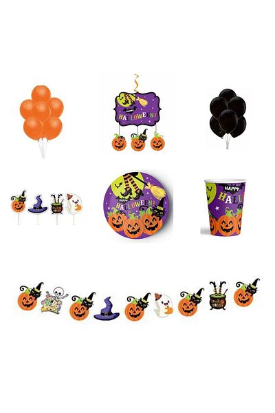 Mini Parti MINI PARTY STORE ΣΕΤ ΑΠΟΚΡΙΑΤΙΚΟ ΠΑΡΤΥ HALLOWEEN
