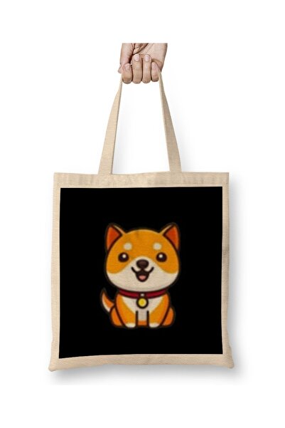 Baskı Dükkanı Baby Doge Coin pelena Torba dugačka Sa ručkom