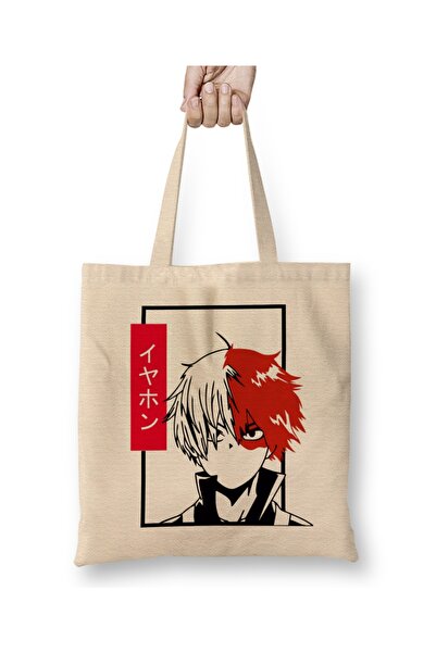 Baskı Dükkanı حقيبة يد تودوروكي فانارت بمقبض طويل