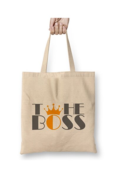 Baskı Dükkanı The Boss Беза пакета з довгими ручками