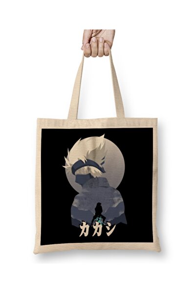 Baskı Dükkanı حقيبة حمل أنيمي كاكاشي هاتاكي ناروتو بمقبض طويل