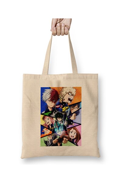 Baskı Dükkanı Boku No Hero Academia 03 Tkanina Torba Duga Sa ručkom