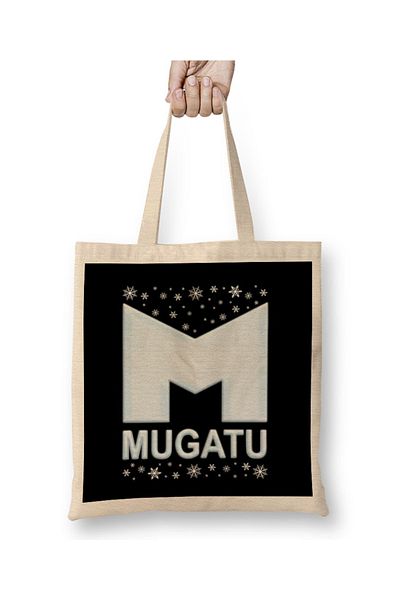 Baskı Dükkanı Geantă din pânză Zoolander Mugatu Christmas Snow Logo Mâner lung