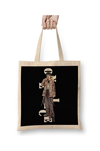 Baskı Dükkanı Monkey D Luffy tkanina Torba dugačka Sa ručkom