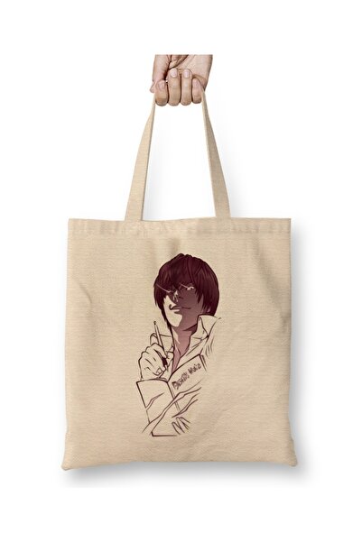 Baskı Dükkanı Death Note 03 Tkanina Torba Duga Sa ručkom