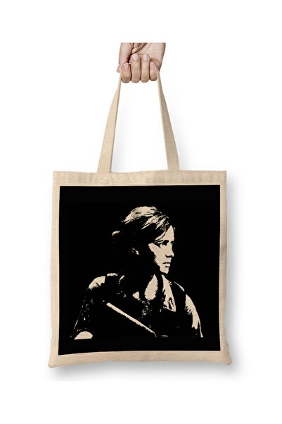 Baskı Dükkanı Poslednji među nama Elie 01 Tkanina Torba Duga Sa ručkom